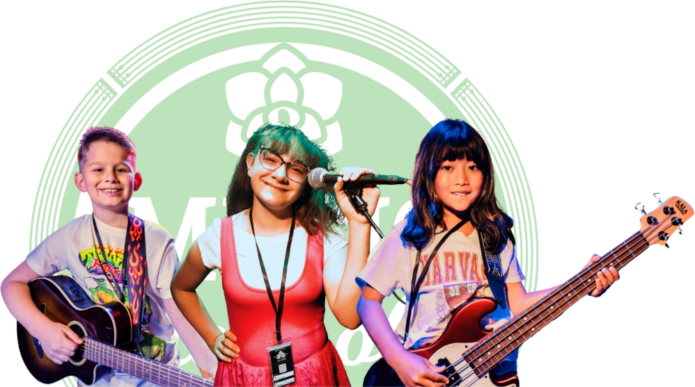 kids playing instruments