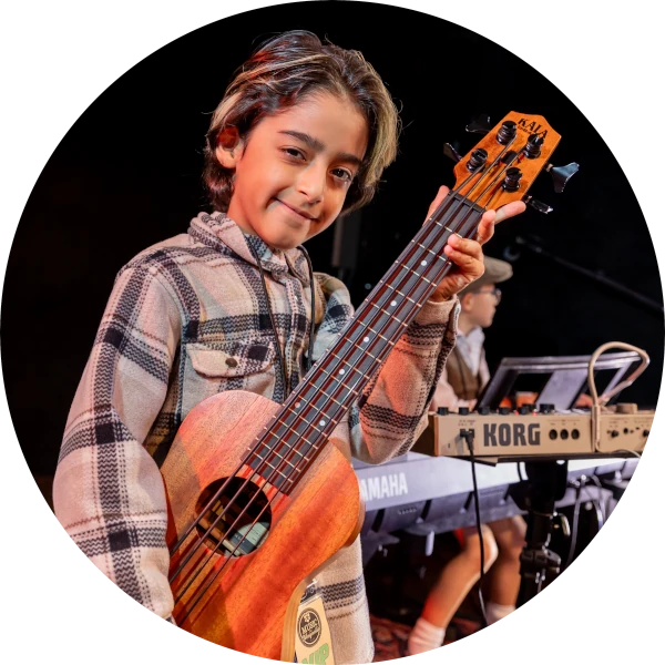 boy with guitar