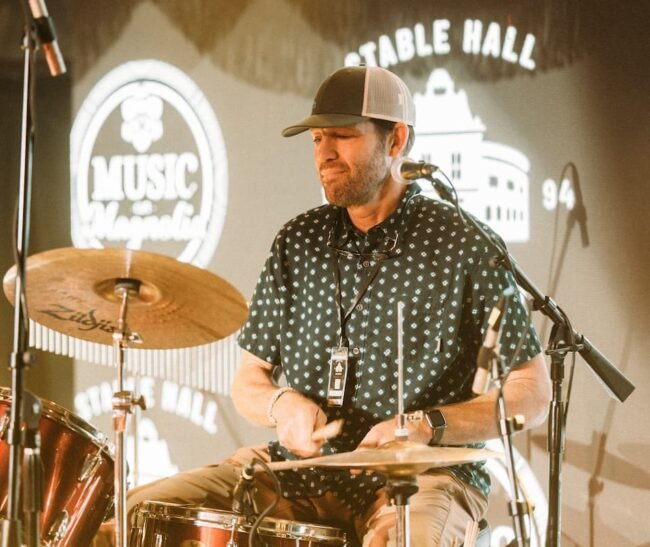 guy drumming